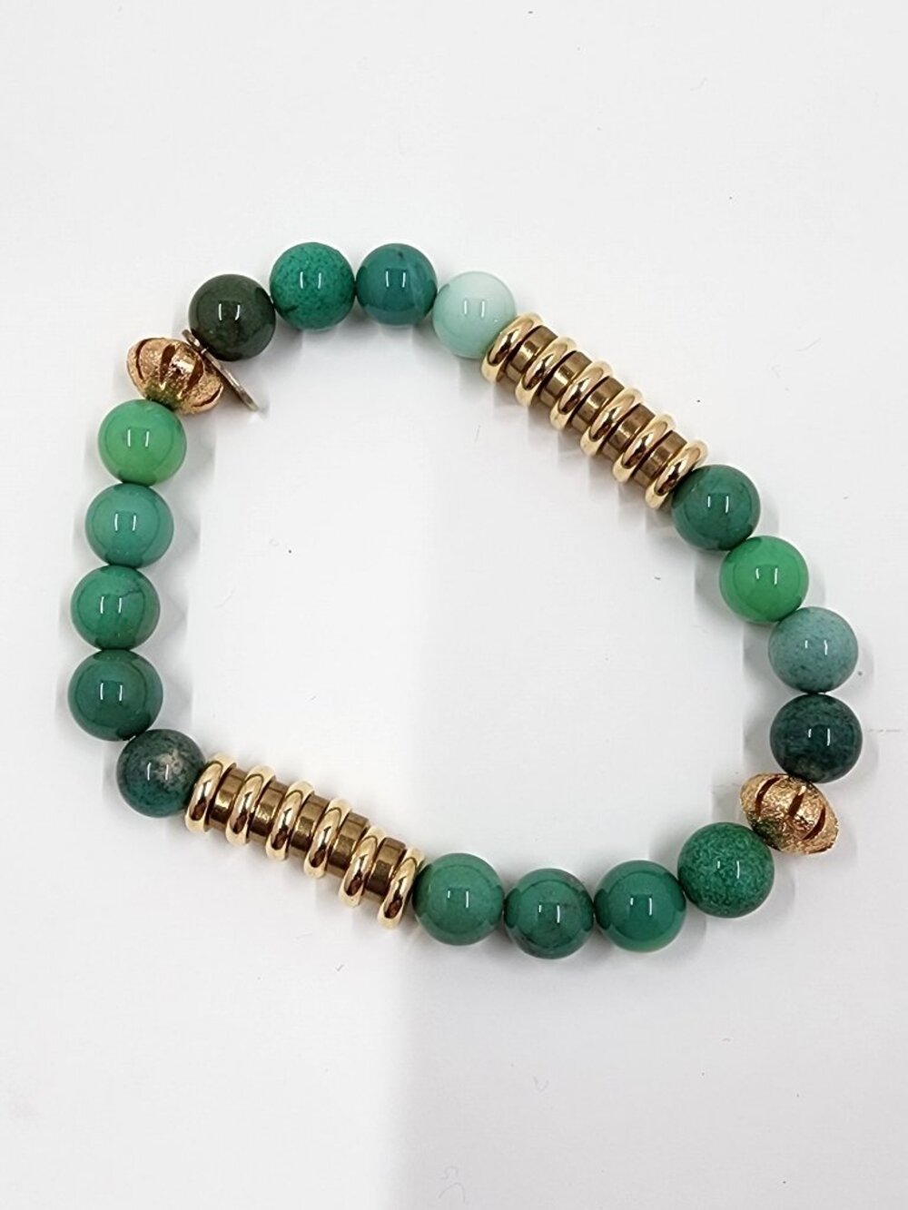 The Lace Project Beaded Stretch Bracelet